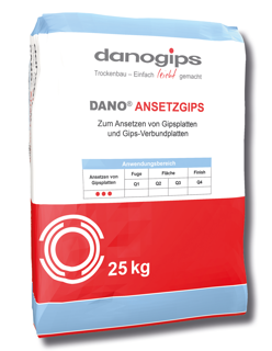 Dano Ansetzgips/Kleber